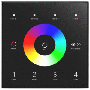 4 Zone RGB Dimming Switch S-T13