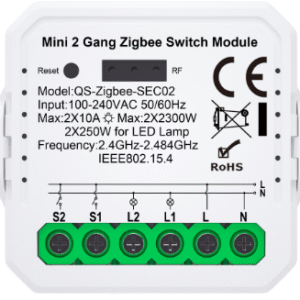 Switch Module 2 Gang S-SEC02